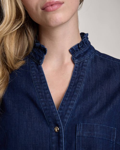 Robe denim - MISE AU GREEN - 4