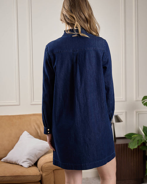 Robe denim - MISE AU GREEN - 6