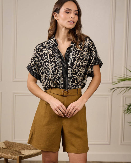 Short lin et viscose - MISE AU GREEN - 2