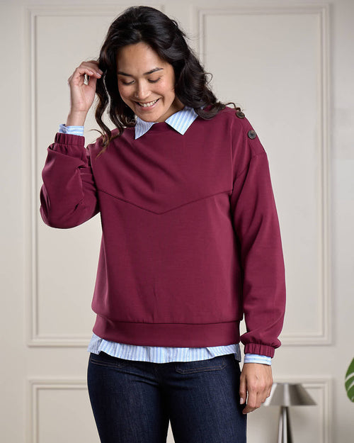 Sweat uni Edenne - MISE AU GREEN - 2