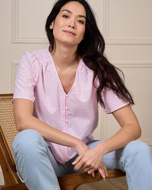 Top manches bouffantes - MISE AU GREEN - 7