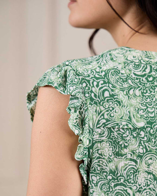 Top col V Gennie - MISE AU GREEN - 3