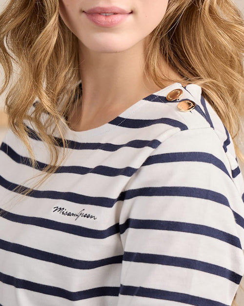 T-shirt marinière Cyrielle - MISE AU GREEN - 2