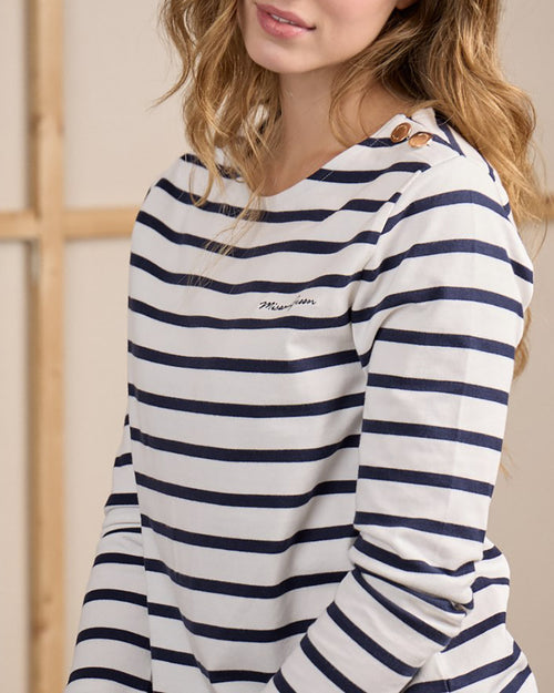 T-shirt marinière Cyrielle - MISE AU GREEN - 6