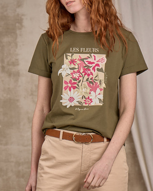 T-shirt Dahlia - MISE AU GREEN - 5