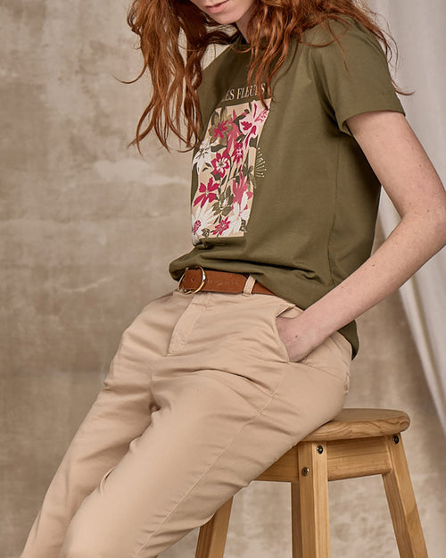 T-shirt Dahlia - MISE AU GREEN - 8