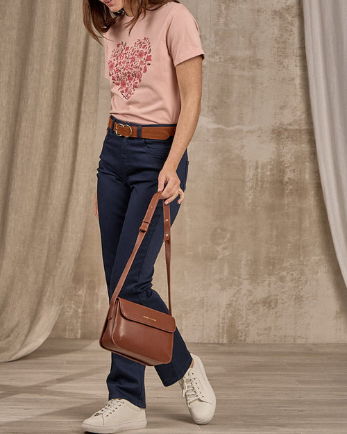 T-shirt cœur fleuri - MISE AU GREEN - 4