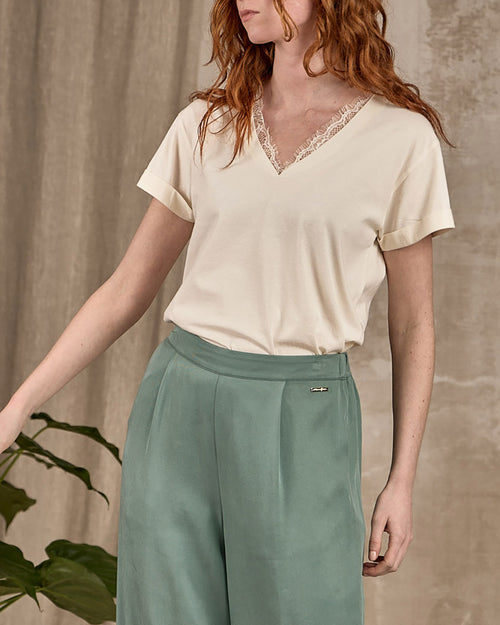 T-shirt uni - MISE AU GREEN - 2