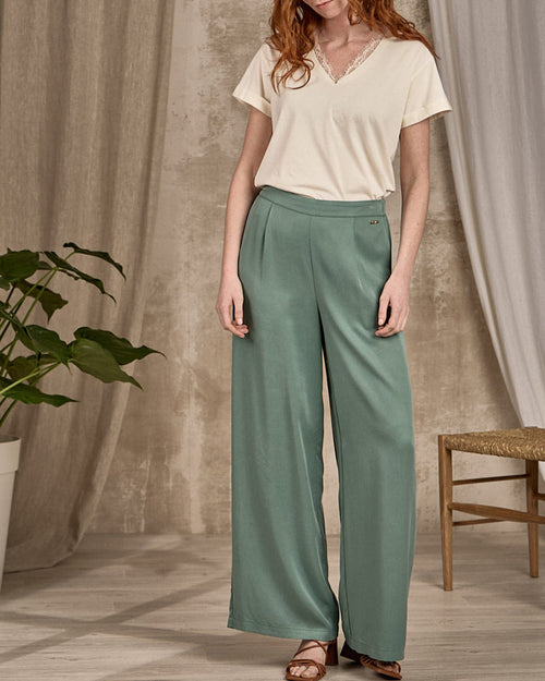 T-shirt uni - MISE AU GREEN - 3