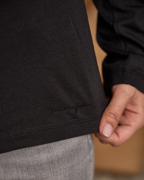 T-shirt col dentelle - MISE AU GREEN - 4