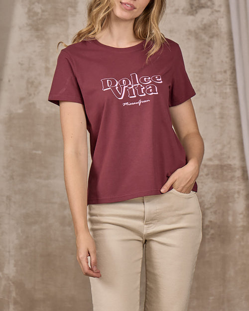 T-shirt Dolce Vita - MISE AU GREEN - 1
