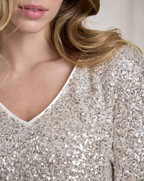 T-shirt à sequins - MISE AU GREEN - 2