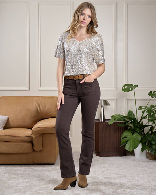 T-shirt à sequins - MISE AU GREEN - 5