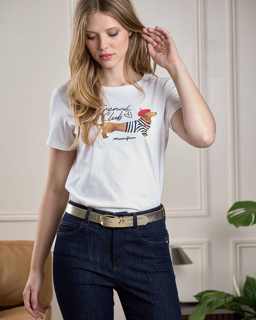 T-shirt French Club - MISE AU GREEN - 3