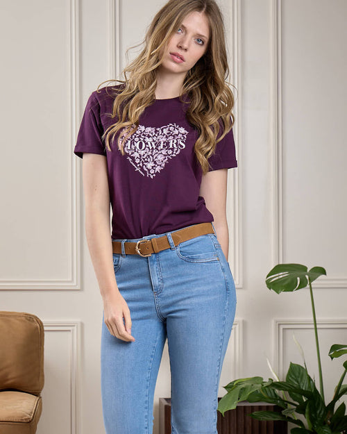 T-shirt Flowers - MISE AU GREEN - 5