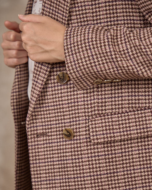 Blazer pied-de-poule Edwina - MISE AU GREEN - 4