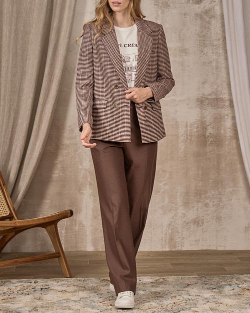 Blazer pied-de-poule Edwina - MISE AU GREEN - 6