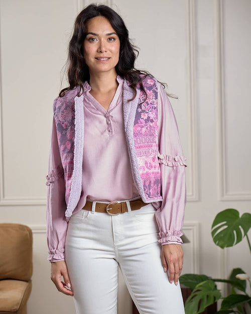Veste sans manches réversible - MISE AU GREEN - 1