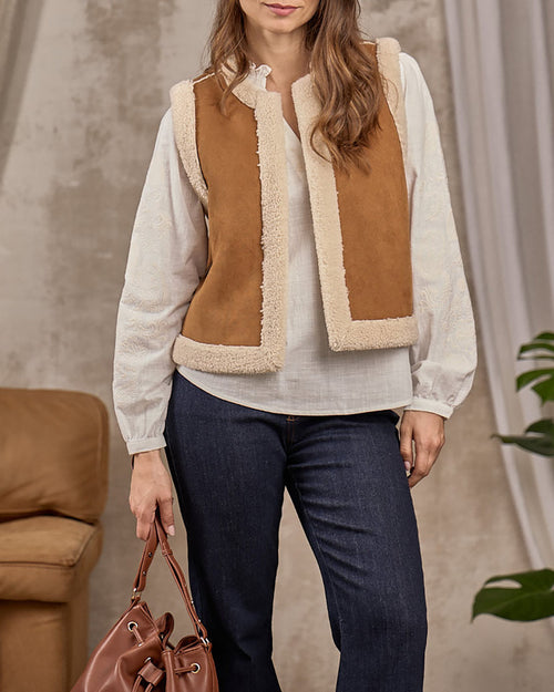 Gilet sans manches réversible - MISE AU GREEN - 6