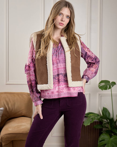 Veste sans manche réversible - MISE AU GREEN - 5