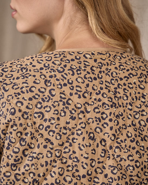 Veste matelassée léopard - MISE AU GREEN - 6