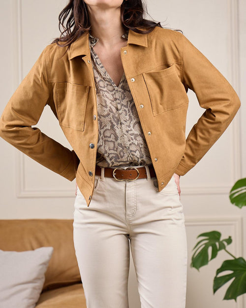 Veste suédine Gracie - MISE AU GREEN - 1