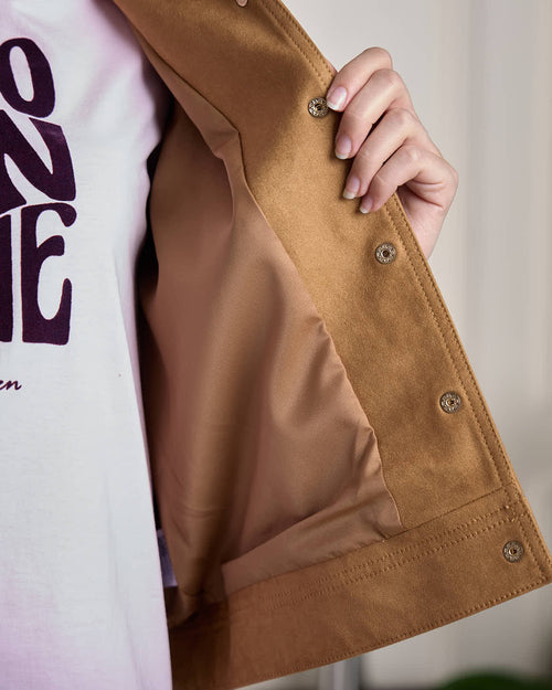 Veste suédine Gracie - MISE AU GREEN - 3