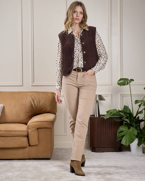 Veste sans manches réversible - MISE AU GREEN - 8