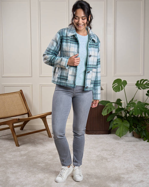 Veste à carreaux - MISE AU GREEN - 1