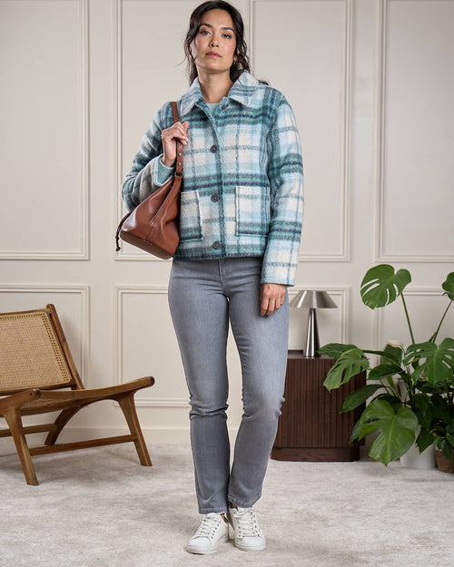 Veste à carreaux - MISE AU GREEN - 3