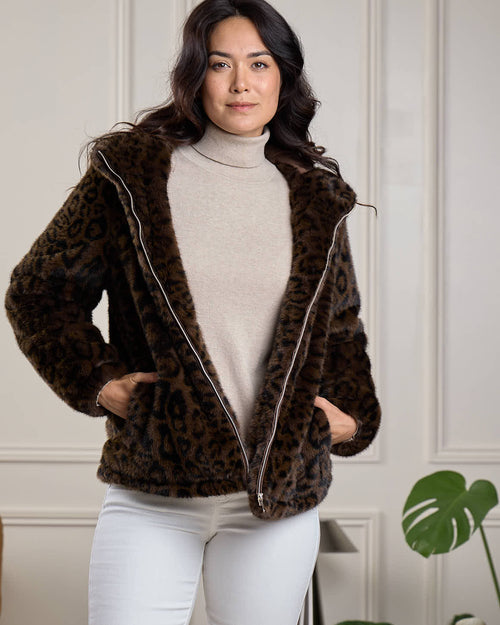 Veste chaude Léopard - MISE AU GREEN - 2