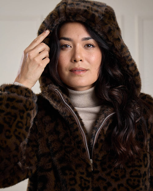 Veste chaude Léopard - MISE AU GREEN - 4