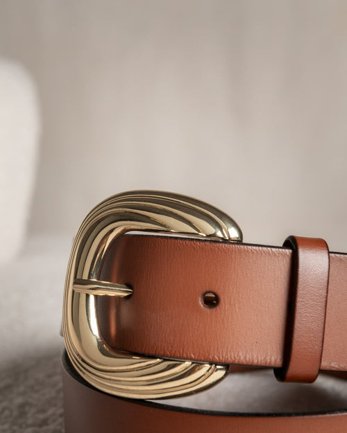 Ceinture signature avec boucle travaillée - MISE AU GREEN - 2