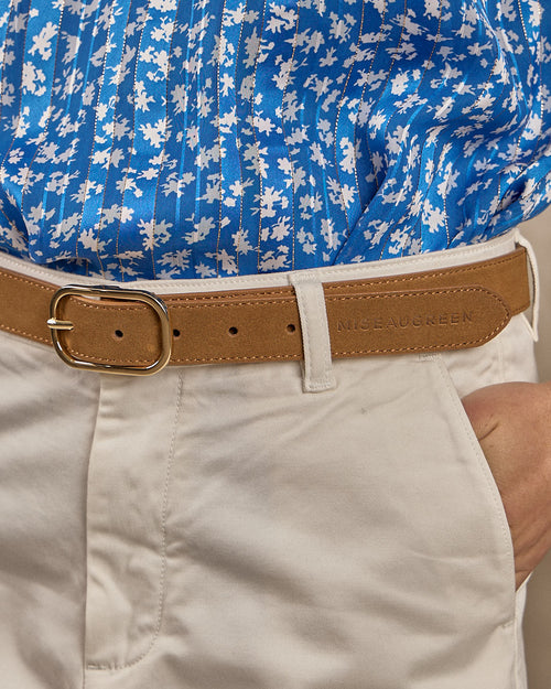 Ceinture en cuir - MISE AU GREEN - 1