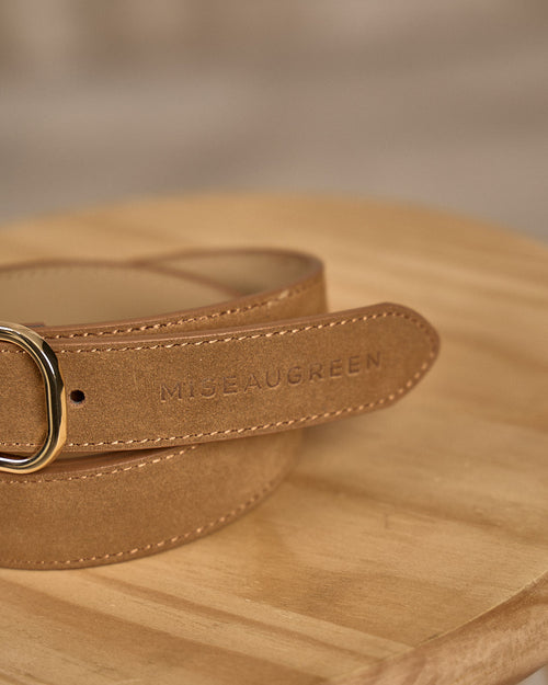 Ceinture en cuir - MISE AU GREEN - 3