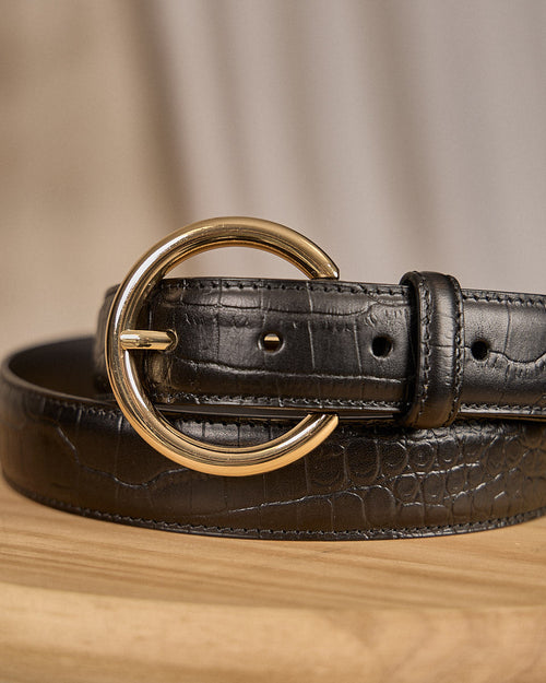 Ceinture en cuir - MISE AU GREEN - 2