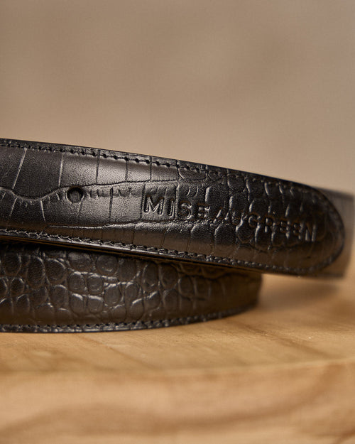 Ceinture en cuir - MISE AU GREEN - 3