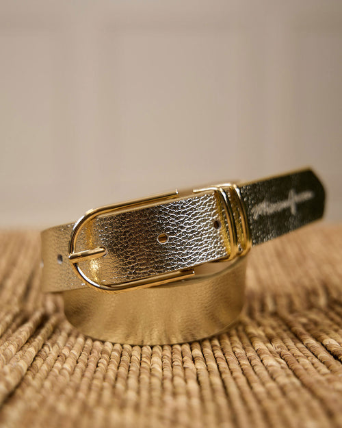 Ceinture cuir Gloria - MISE AU GREEN - 2