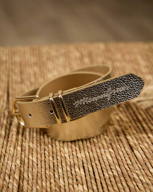 Ceinture cuir Gloria - MISE AU GREEN - 3