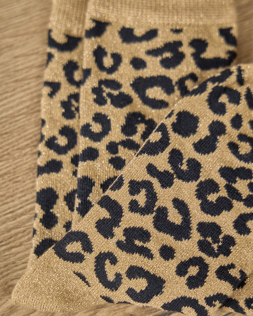 Chaussettes léopard Eloïse - MISE AU GREEN - 4