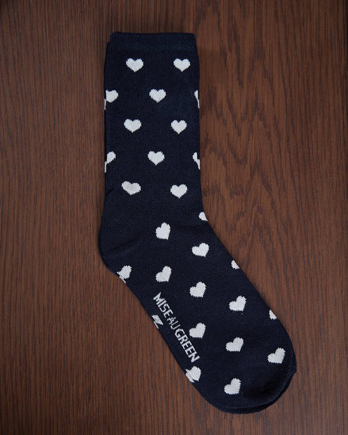 Chaussettes cœurs Guilia - MISE AU GREEN - 2