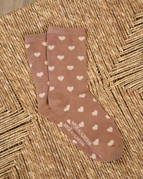 Chaussettes cœurs Guilie - MISE AU GREEN - 4