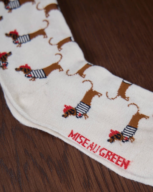 Chaussettes Teckel - MISE AU GREEN - 2
