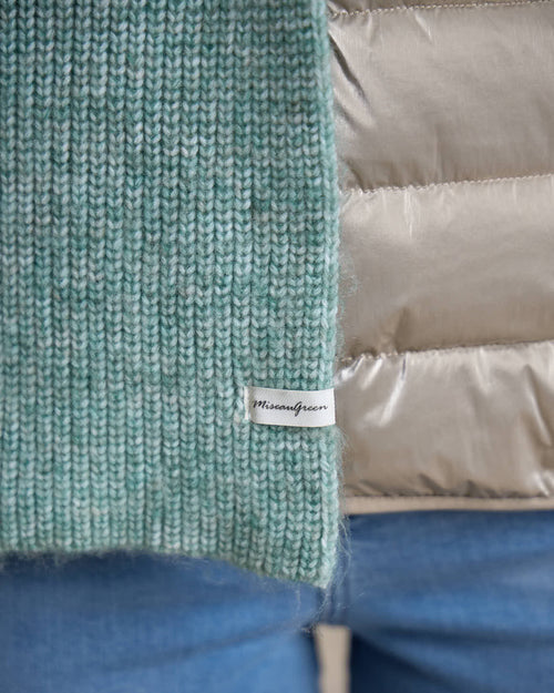 Echarpe maille - MISE AU GREEN - 3