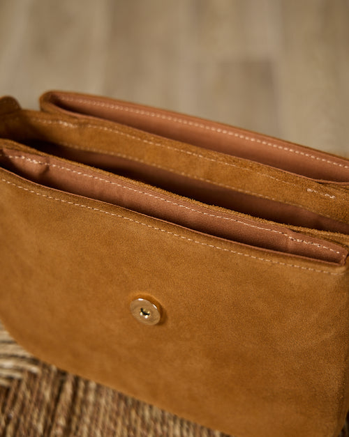 Sac bandoulière cuir - MISE AU GREEN - 6