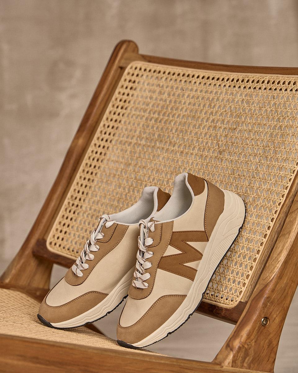 Baskets Chloé beige