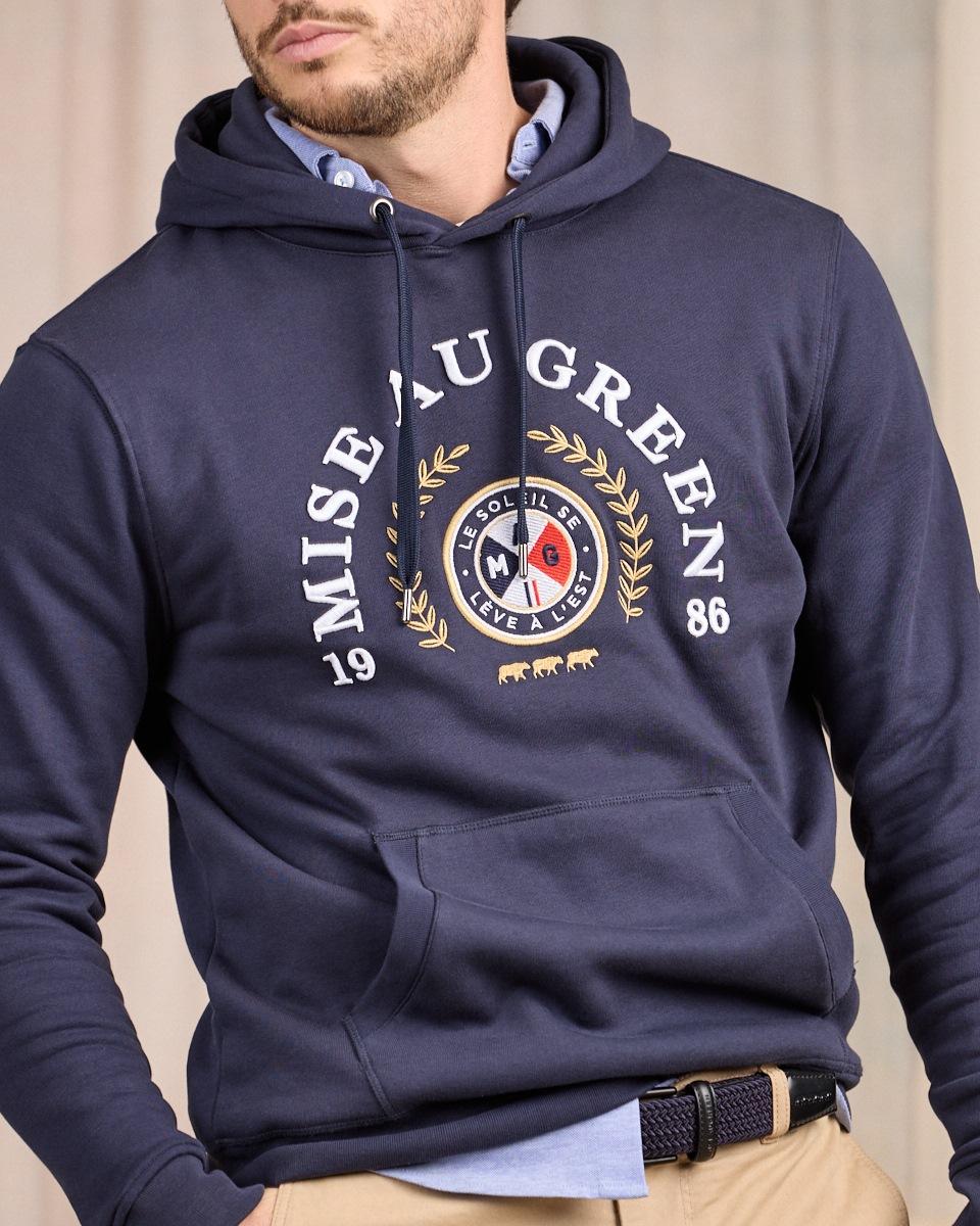 Sweat hoodie blason