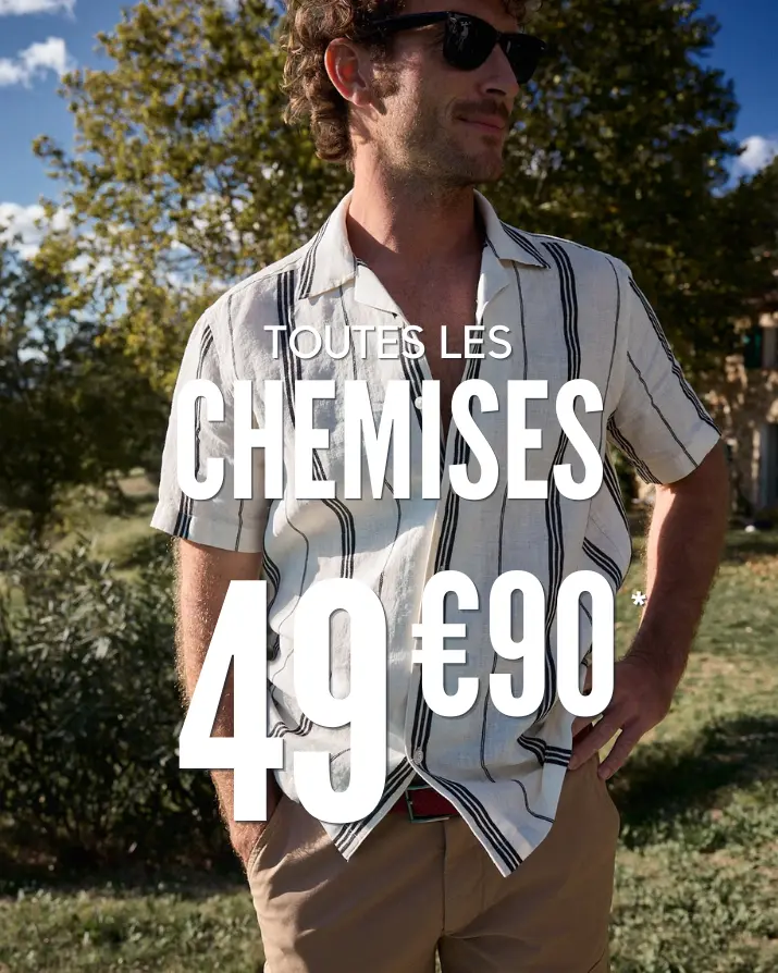 Soldes Chemises
