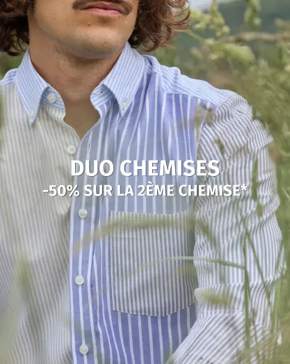 Duo chemises Homme