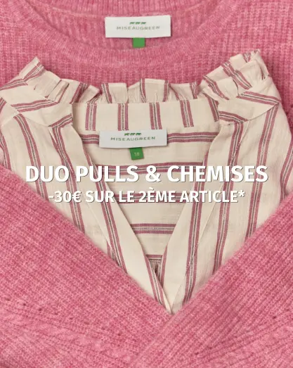 Duo pulls et chemises Femme
